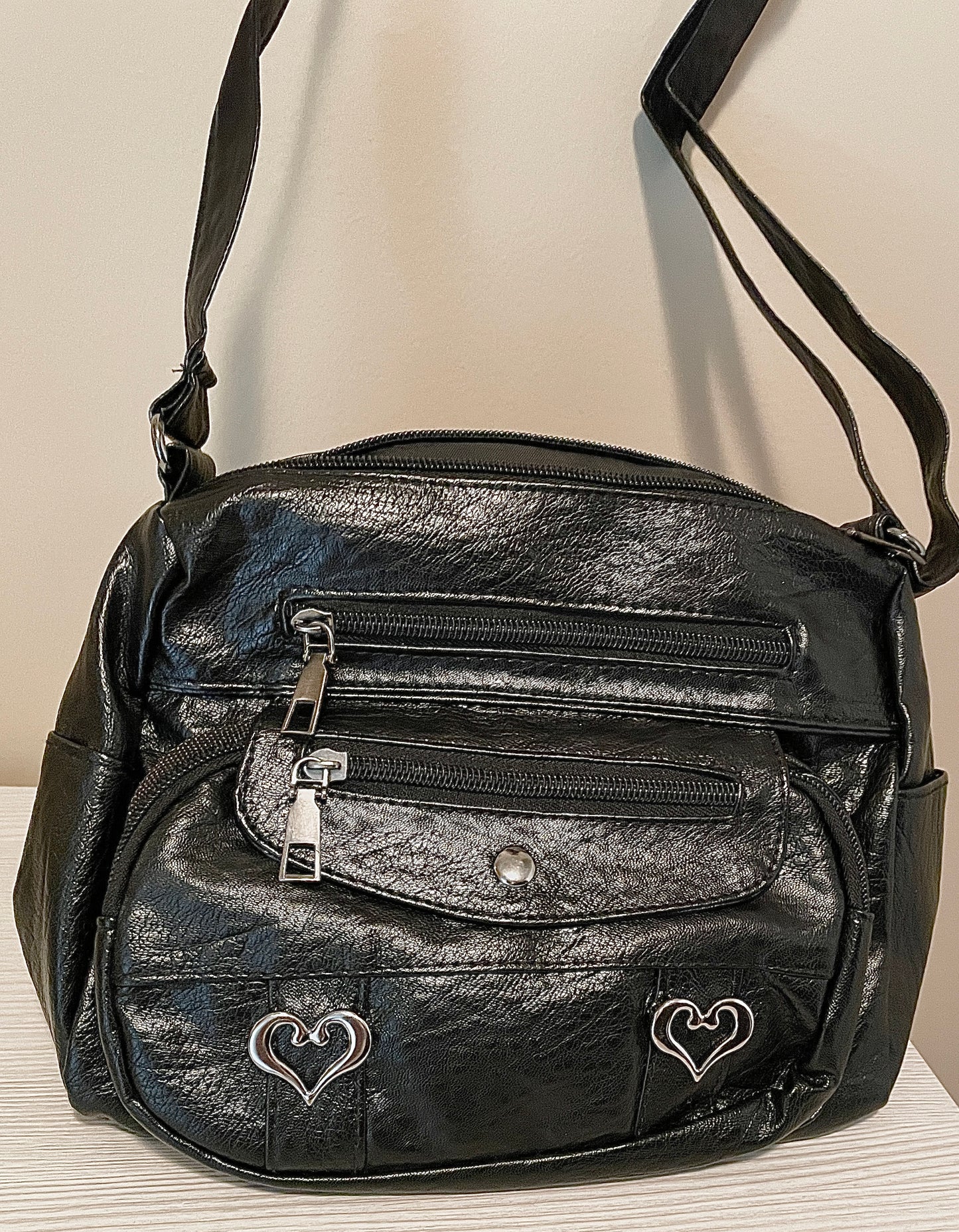 Purse with heart design