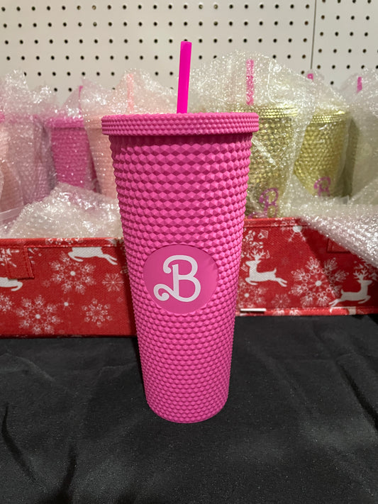 Barbie Cup w/Straw