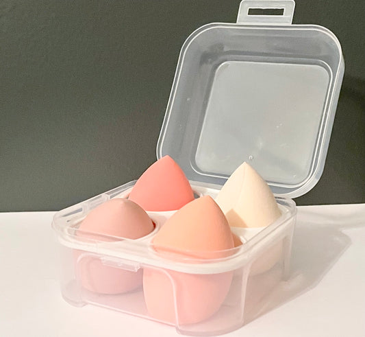 Pink and Coral Beauty Blender Set