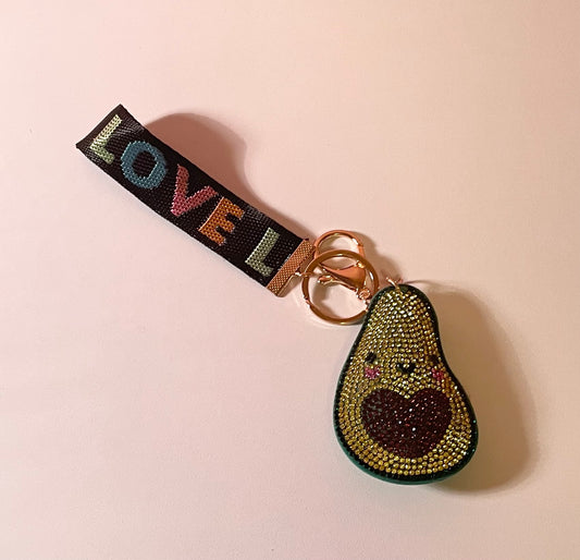 Avocado Keychain