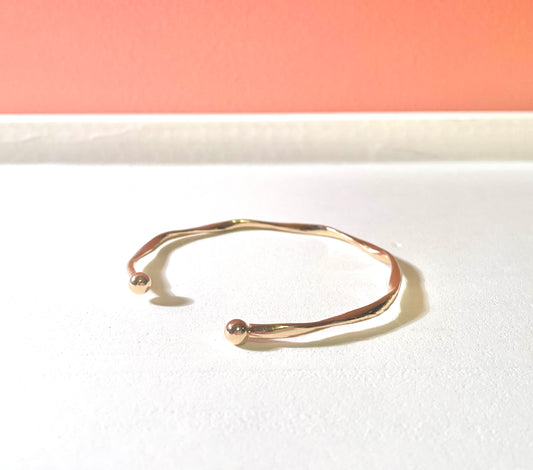 Thin Gold Tone Bracelet